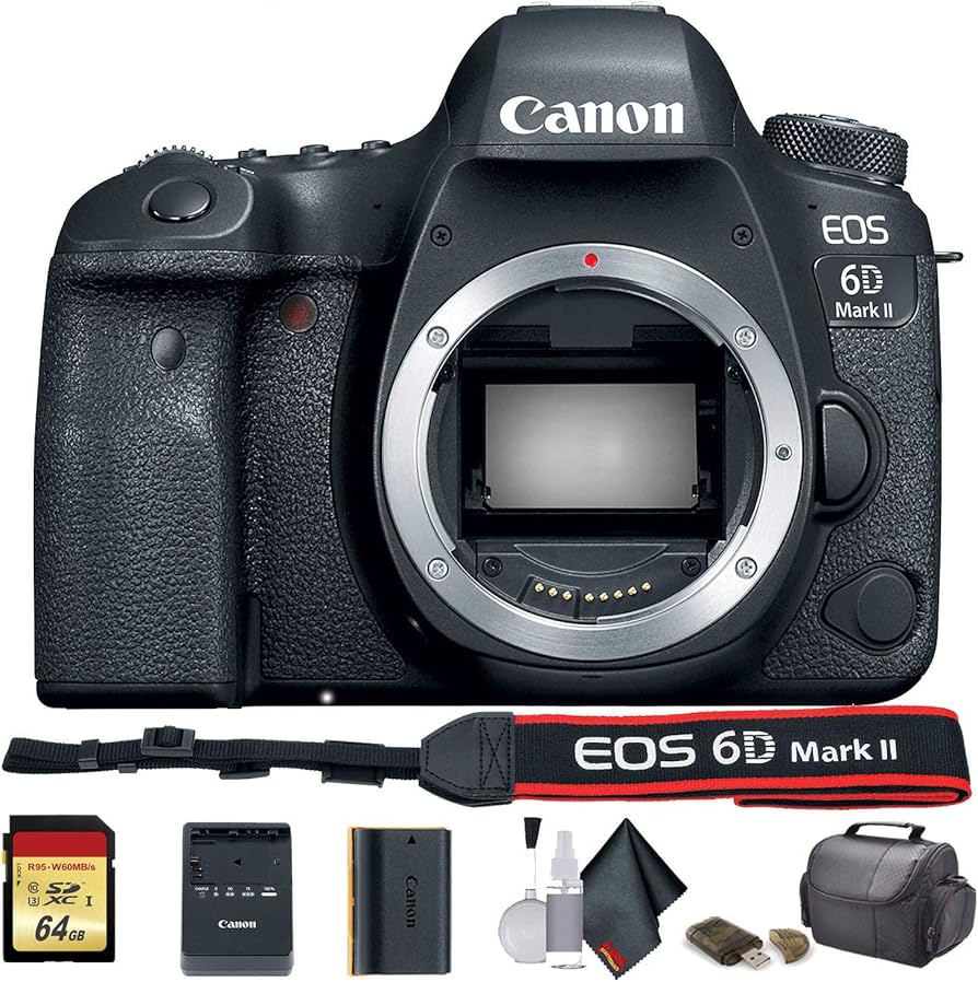 Amazon.com : Canon EOS 6D Mark II DSLR Camera (International Model