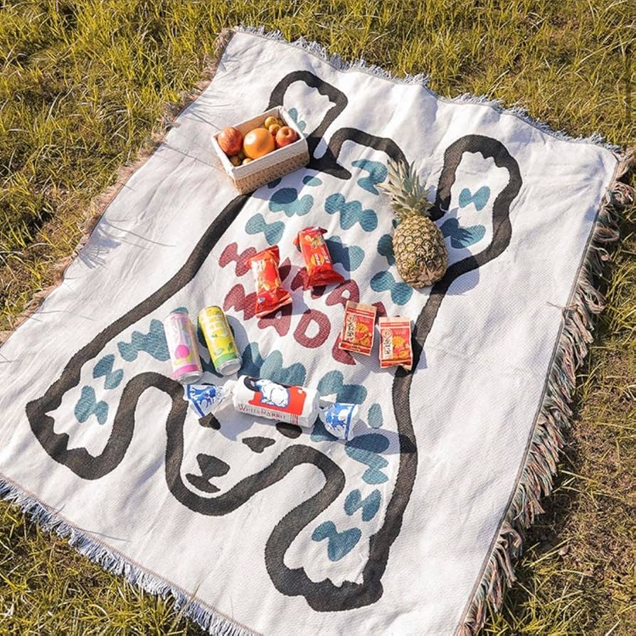 Amazon.co.jp: HUMAN MADE ヒューマンメイド ラグ ブランケット