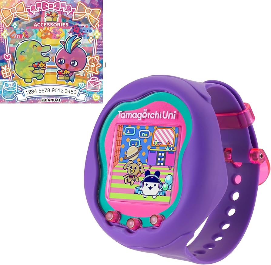 Amazon | バンダイ(BANDAI) Tamagotchi Uni Purple Amazon限定