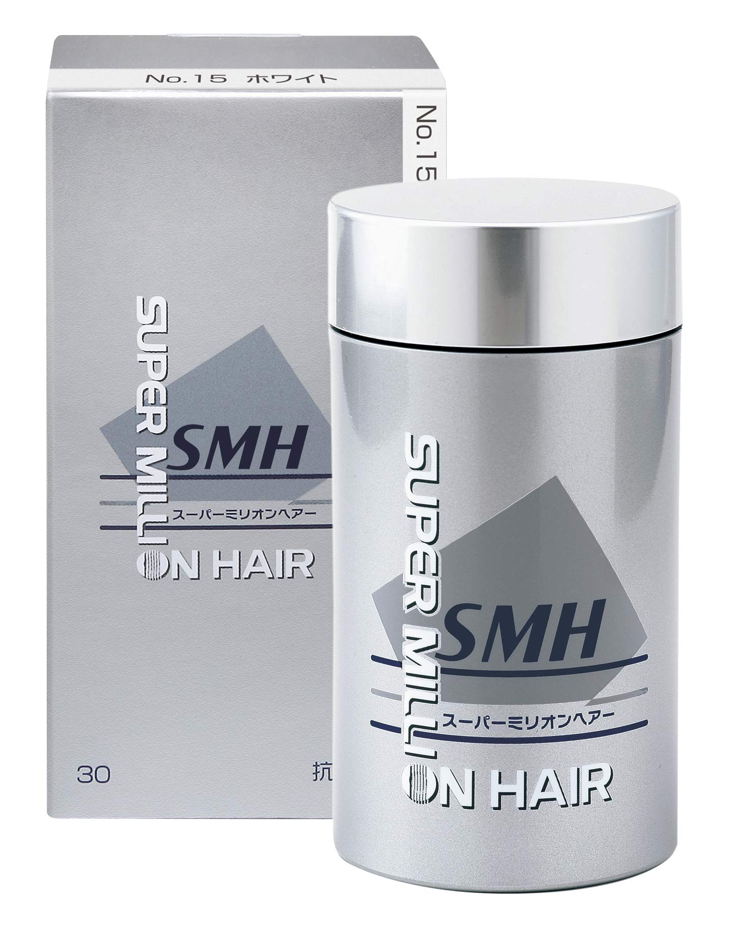Amazon | スーパーミリオンヘアー30g (No.15 ホワイト) 薄毛 抜け毛