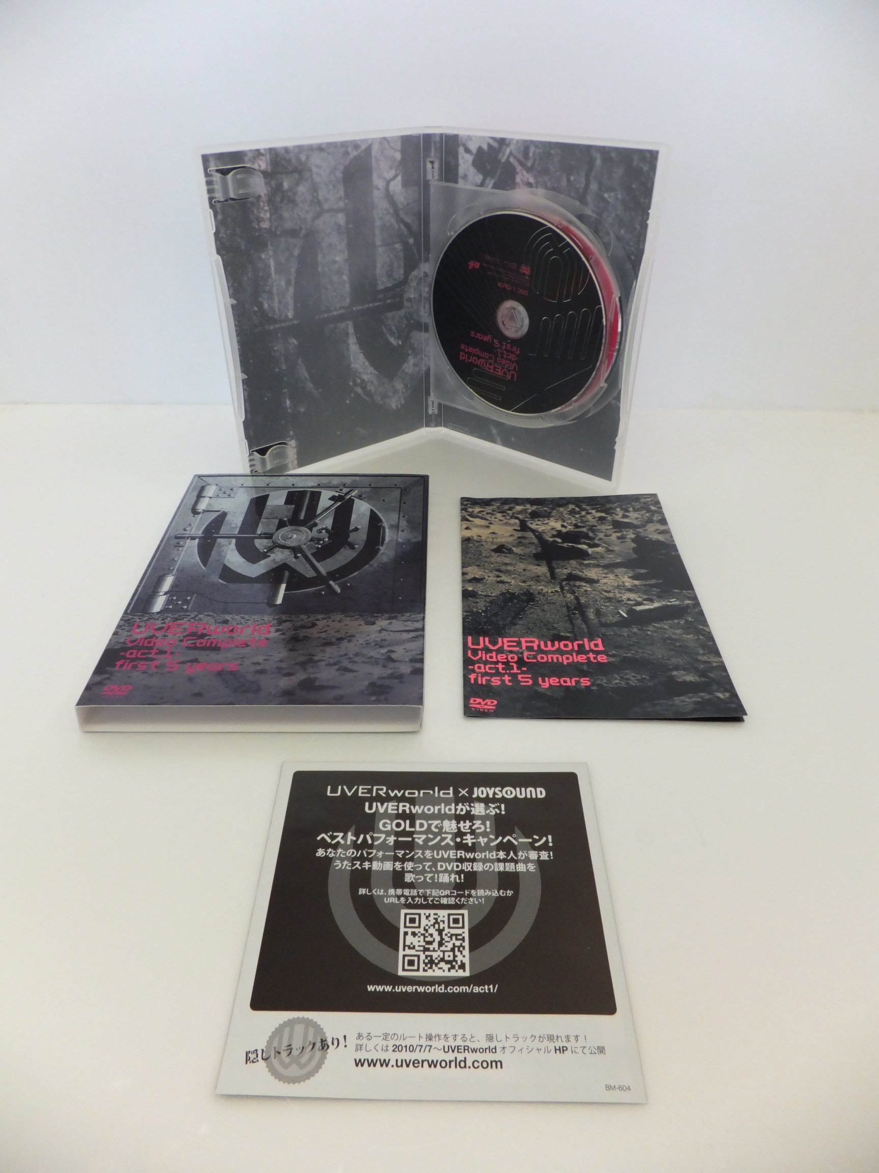 Amazon.co.jp: UVERWORLD VIDEO COMPLETE-ACT.1-FIRST 5 YEARS [DVD