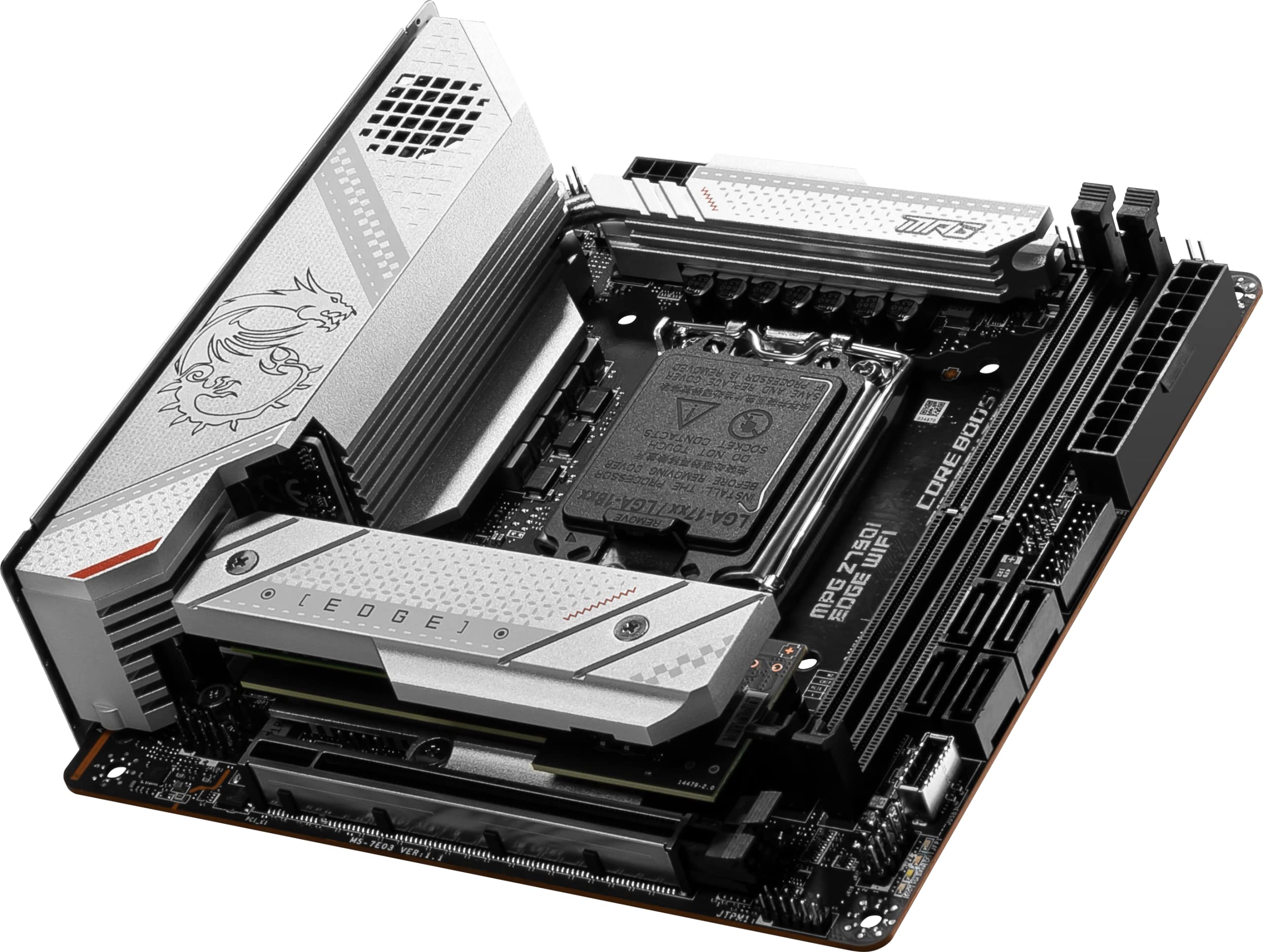 Amazon.com: MSI MPG Z790I Edge WiFi Gaming Motherboard (Supports