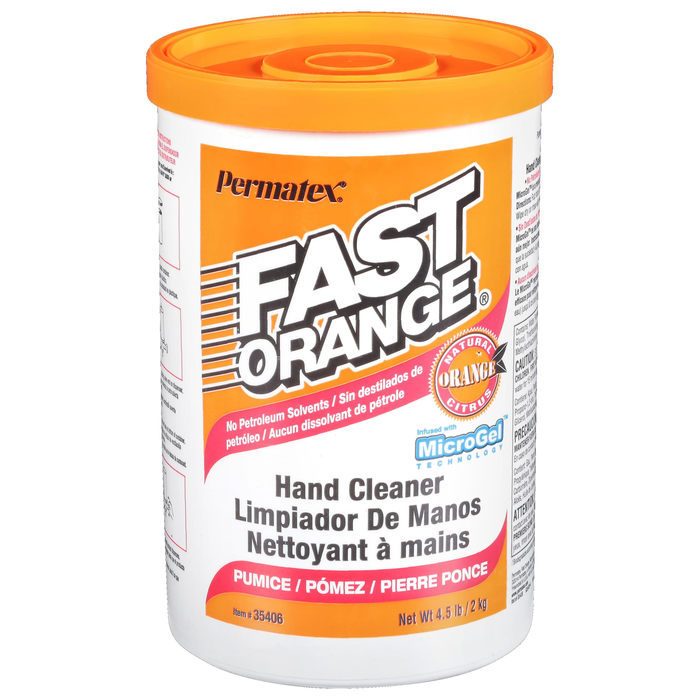 Amazon.com: Permatex 35406 Fast Orange Pumice Cream Hand Cleaner
