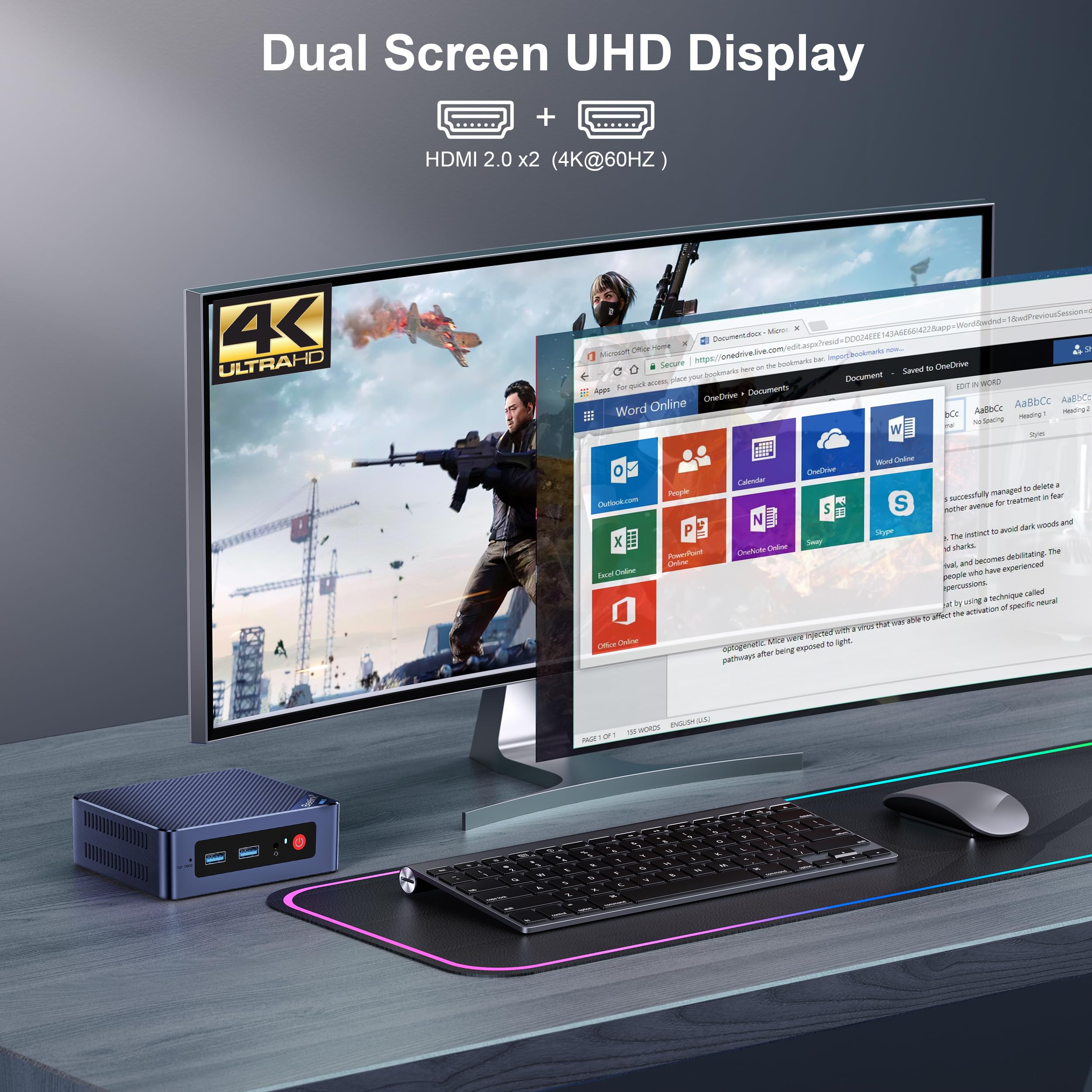 Amazon.co.jp: Beelink Mini PC, Mini S12 Pro Intel 12th N100(最大