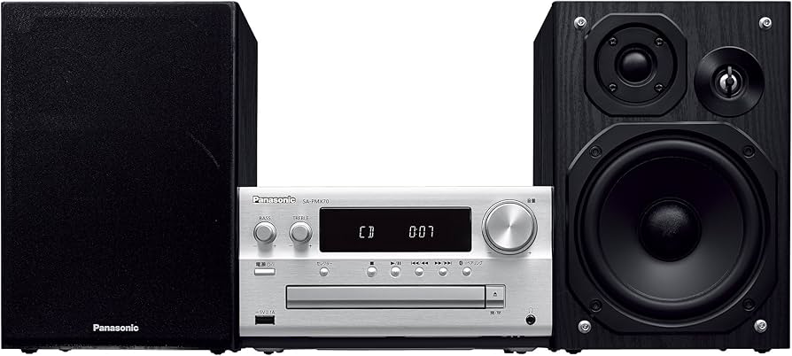 Amazon.co.jp: Panasonic SC-PMX70-S CD Stereo System, Supports High