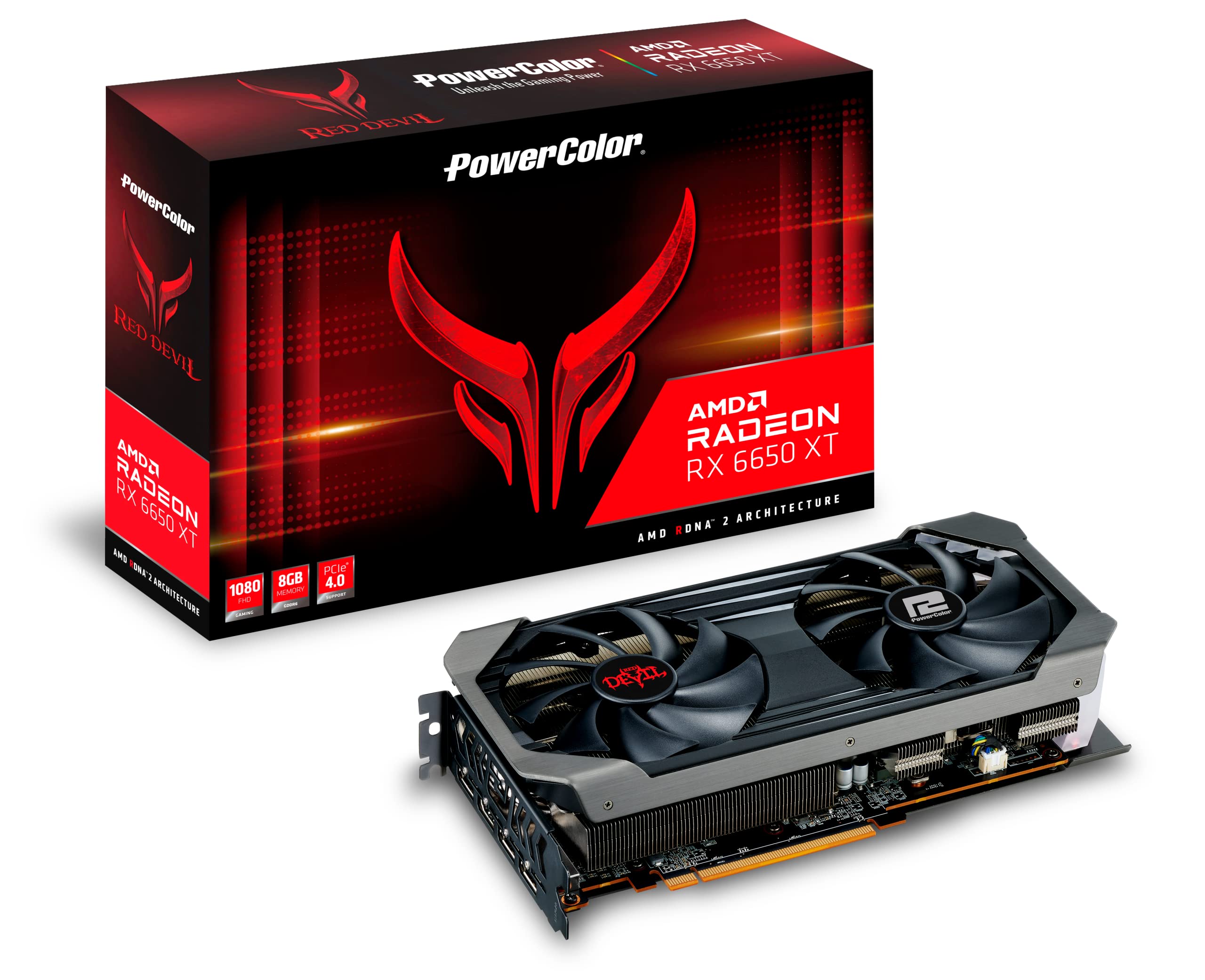 Amazon.com: PowerColor Red Devil AMD Radeon RX 6650 XT Graphics
