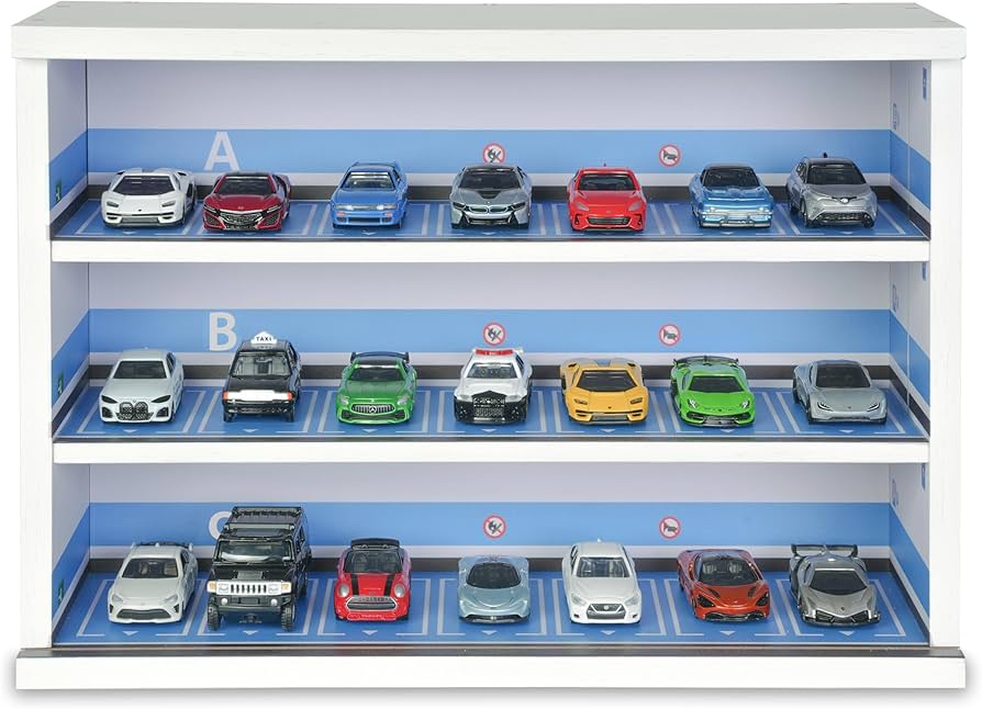 Amazon.co.jp: GUNSEED ミニカーケース、LED付き トミカ 収納 ケース