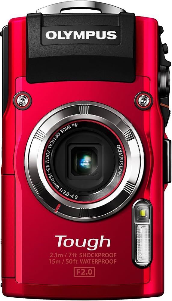 Amazon | OLYMPUS デジタルカメラ STYLUS TG-3 Tough レッド 1600万