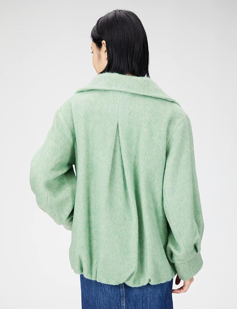 Amazon.co.jp: [フレイ アイディー] モヘヤシャギーハーフコート