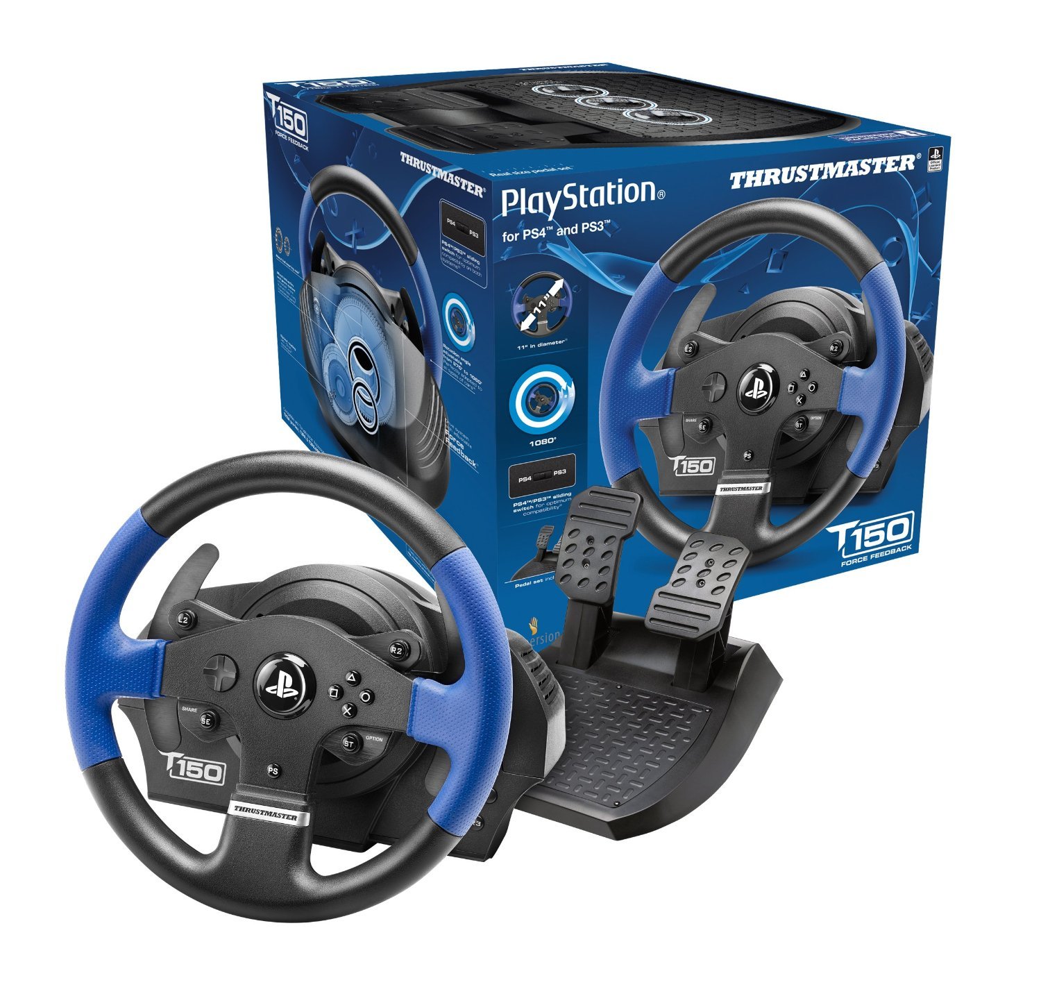 Thrustmaster T150 RS Racing Wheel: PlayStation 4: Video Games