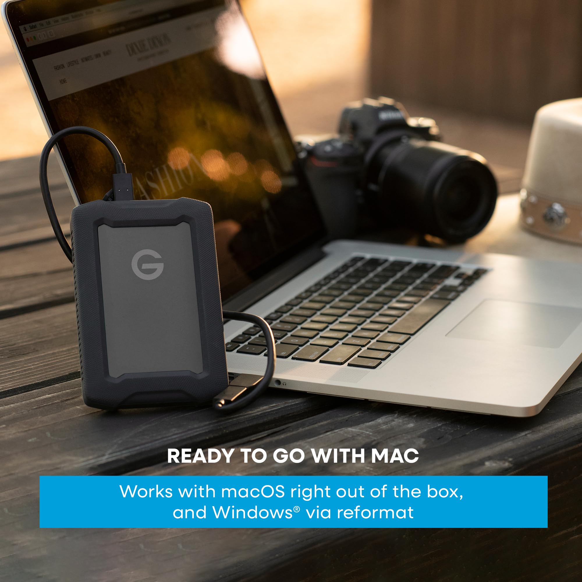 Amazon | SanDisk Professional 5TB G-Drive ArmorATD - 頑丈で耐久性