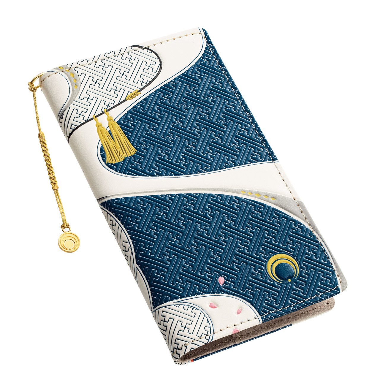 Amazon.co.jp: 刀剣乱舞-ONLINE-×浅草文庫 友禅染牛革スマホケース