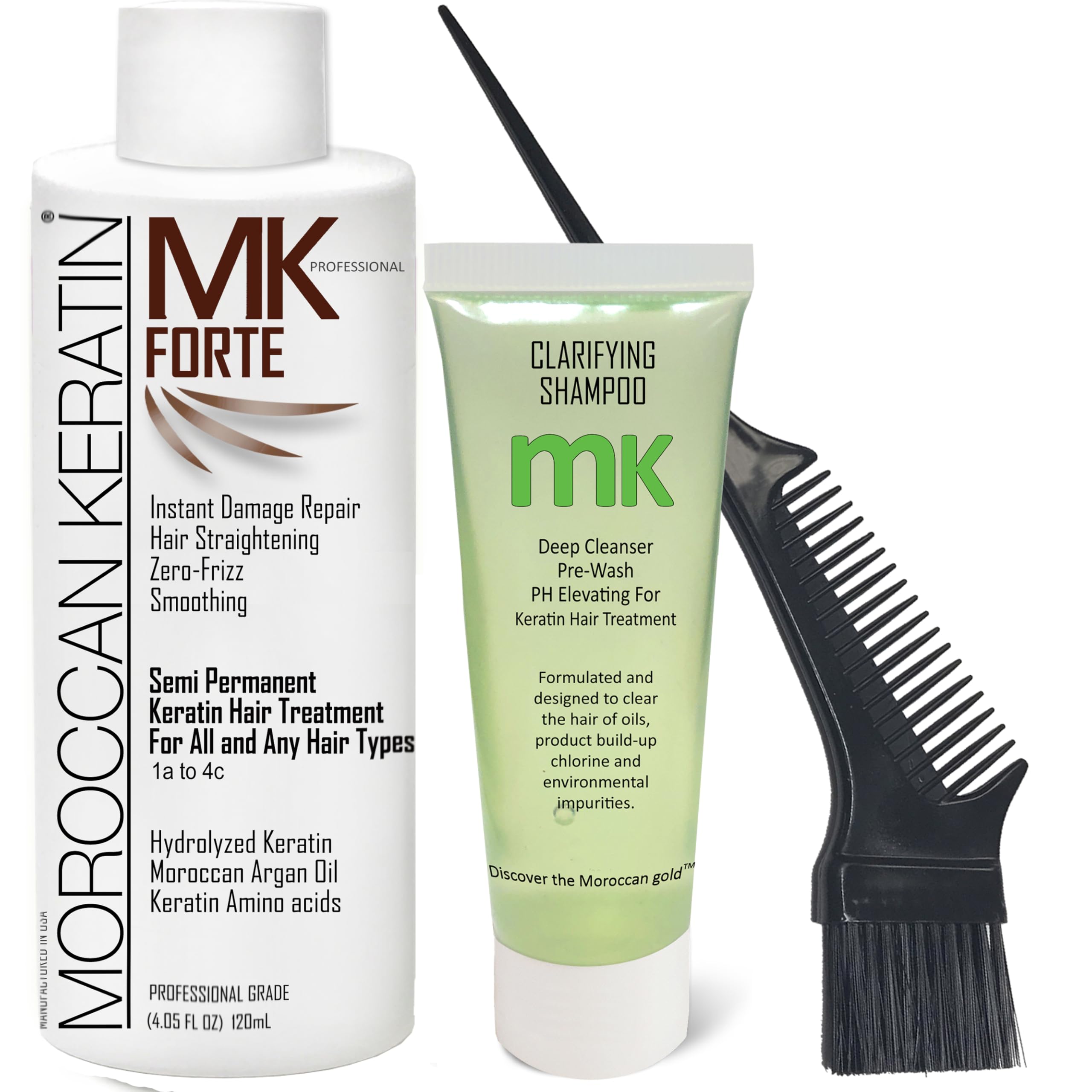 Amazon.com : Moroccan Keratin FORTE Brazilian Straightening