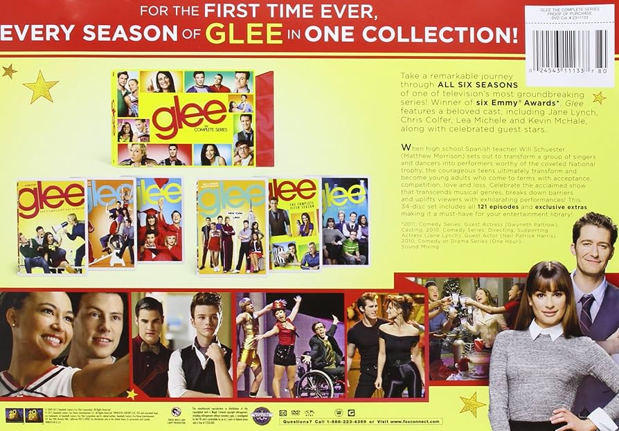 Amazon.com: Glee: Complete Series : Lea Michele, Jane Lynch