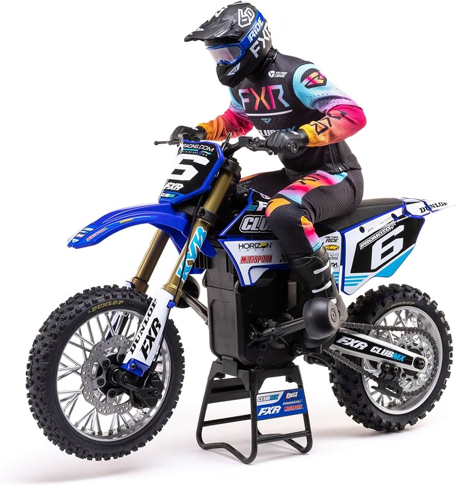 Amazon.com: Losi RC Motorcycle Promoto-MX 1/4 Motorcycle Ready-to