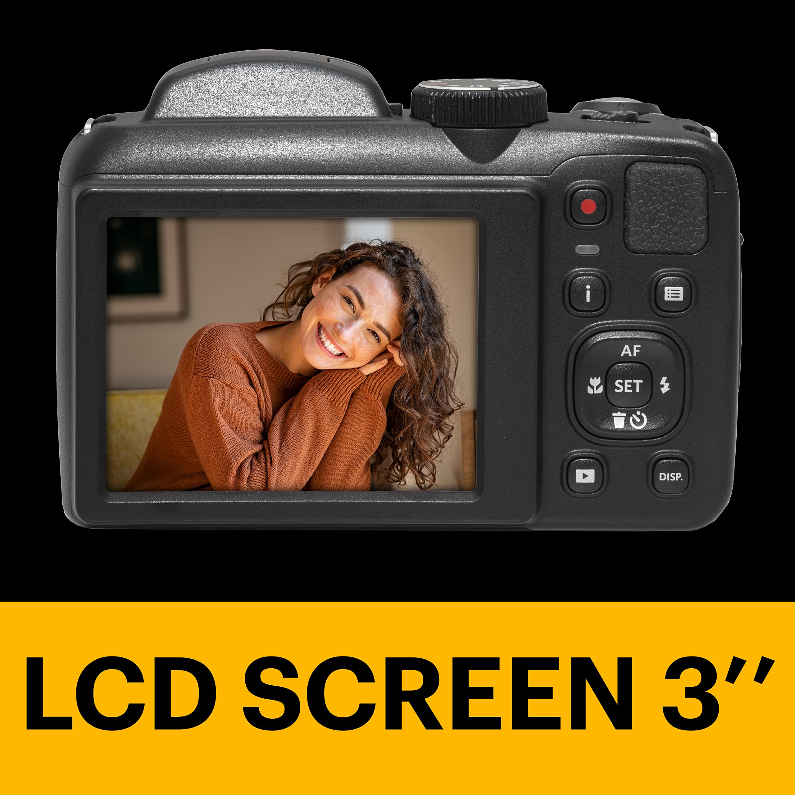 Amazon | KODAK PIXPRO AZ255-BK 16MP Digital Camera 25X Optical