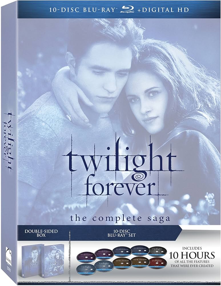Amazon.com: Twilight Forever: The Complete Saga [Blu-ray + Digital