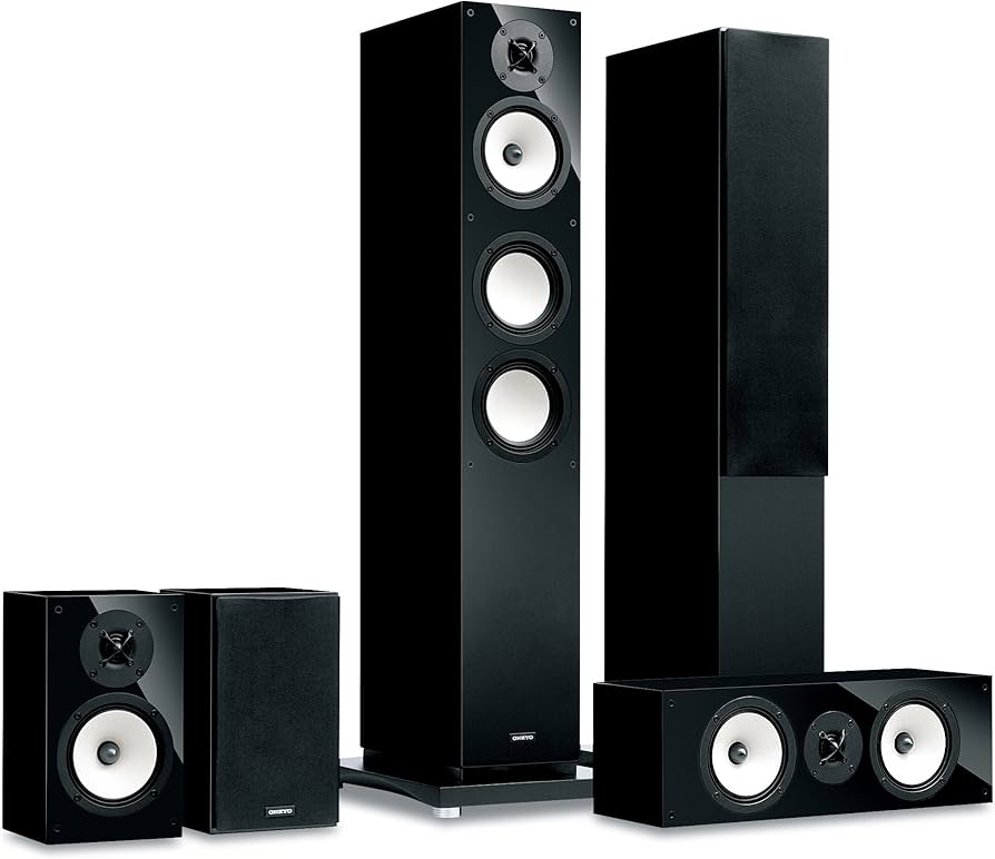 Amazon.co.jp: ONKYO サラウンドスピーカーシステム (1台) D-509M(B