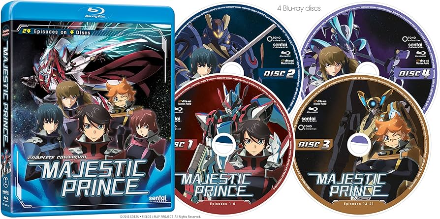 Amazon.co.jp: Majestic Prince [Blu-ray] : 銀河機攻隊