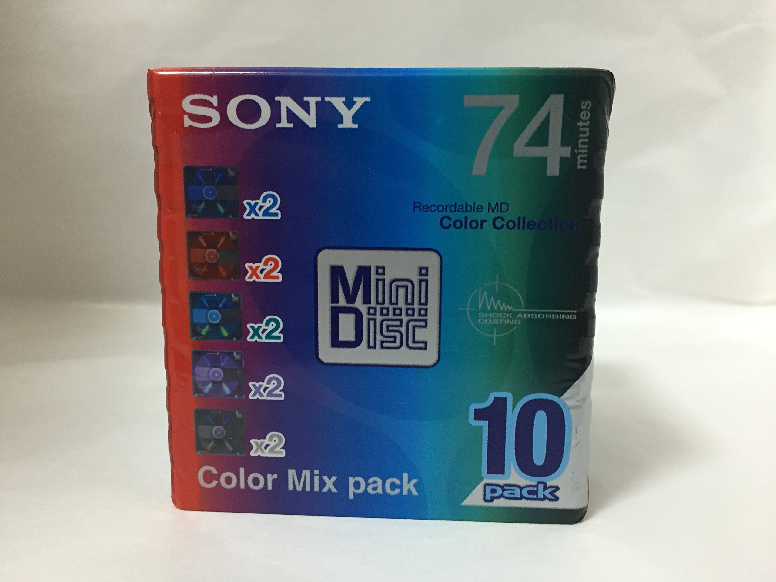 Amazon | SONY MD ミニディスク 74分10パック 10MDW74CRX | Sony