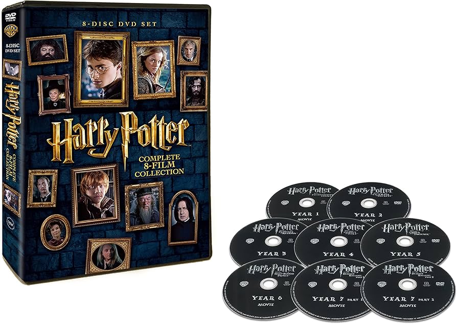 Amazon.co.jp: ハリー・ポッター 8-Film DVDセット (8枚組) : ダニエル