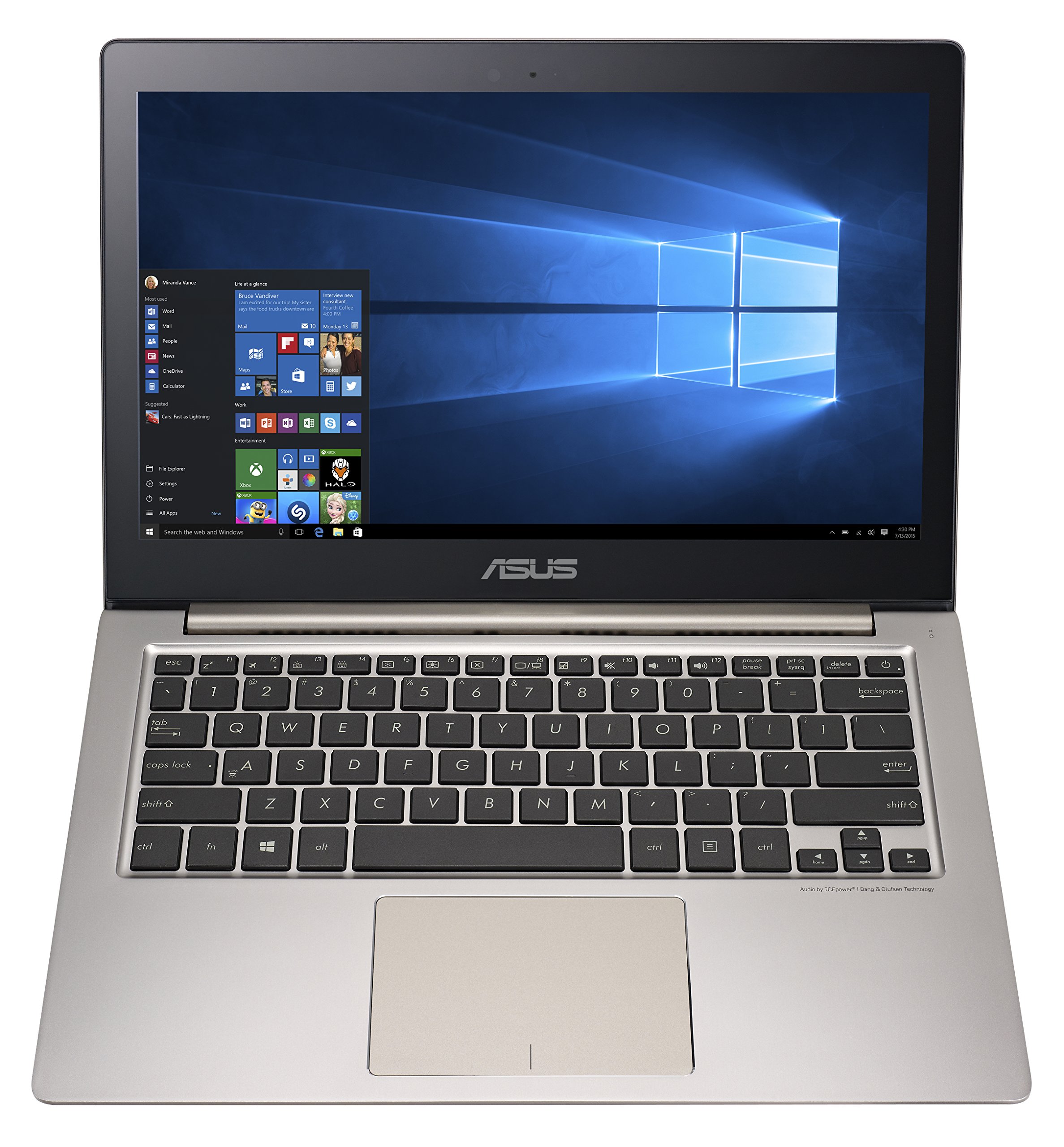 Amazon.com: ASUS 華碩ZenBook UX303UA 13.3 吋FHD 觸控螢幕筆記型電腦
