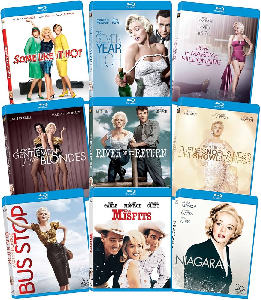 Amazon.co.jp: マリリン_モンロー：クラシック9フィルムコレクション