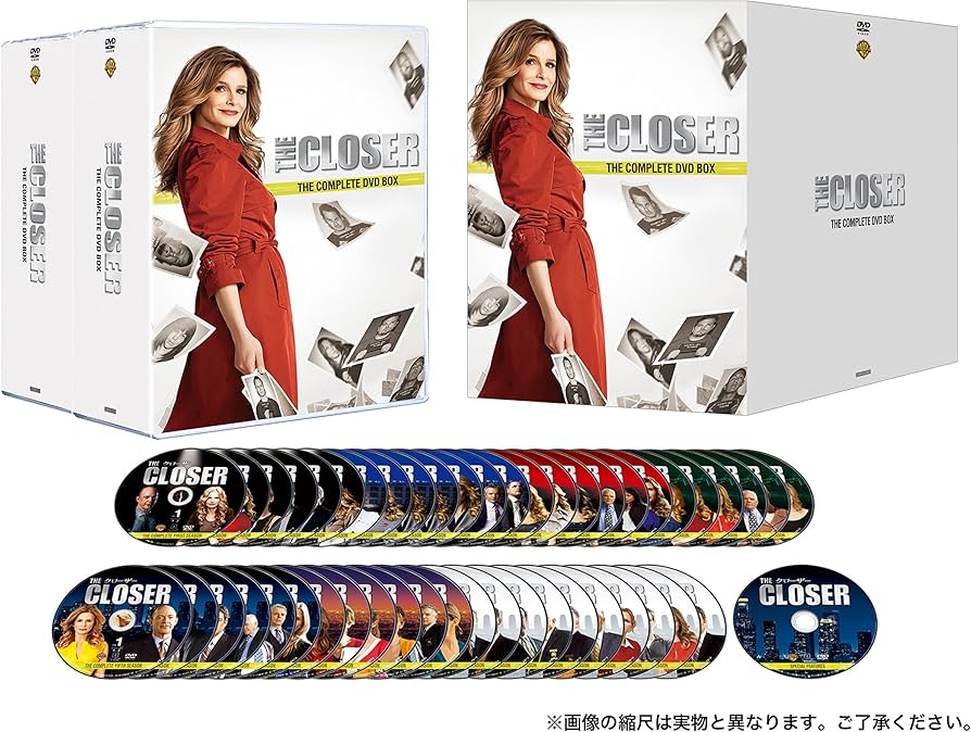 Amazon.co.jp: クローザー DVD全巻セット(47枚組) : キーラ