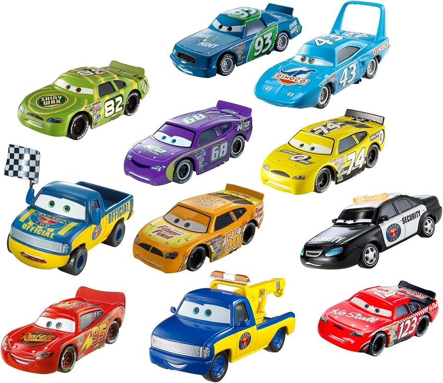Amazon | Disney/Pixar Cars Diecast Car Collection, 11-Pack カーズ