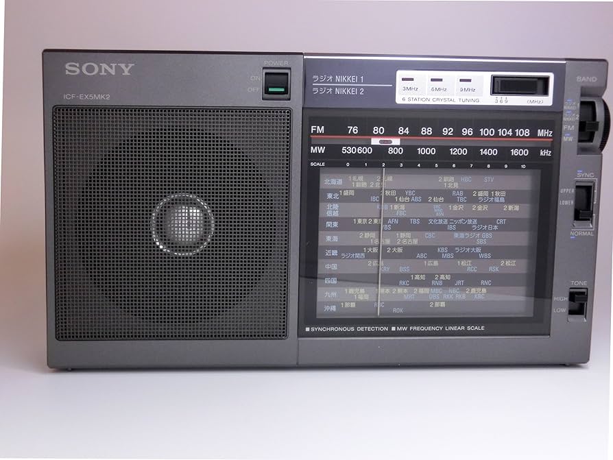 Amazon.co.jp: SONY FM/AM/ラジオNIKKEIポータブルラジオ ICF-EX5MK2