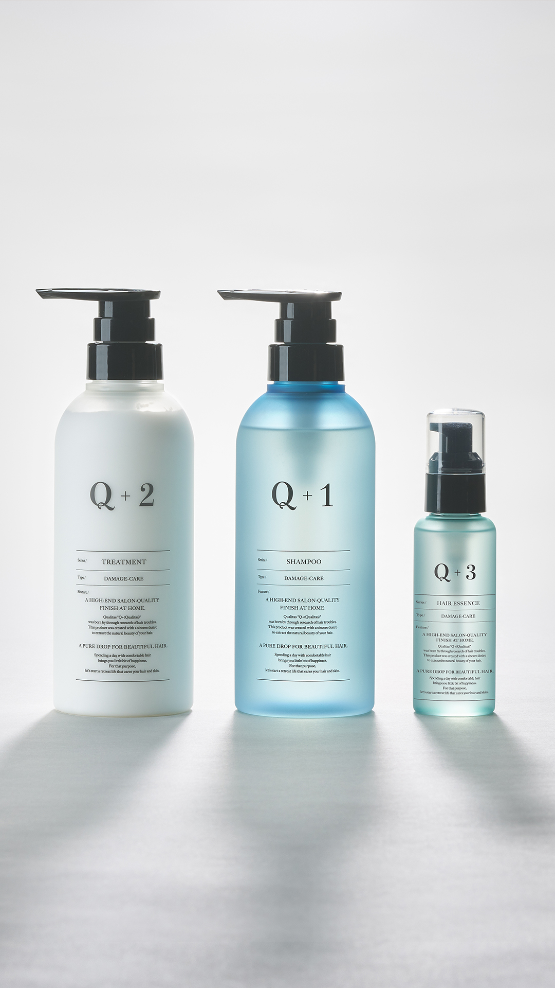 Amazon | 【パサつきが気になるダメージ髪に】 Q+ クオリタス