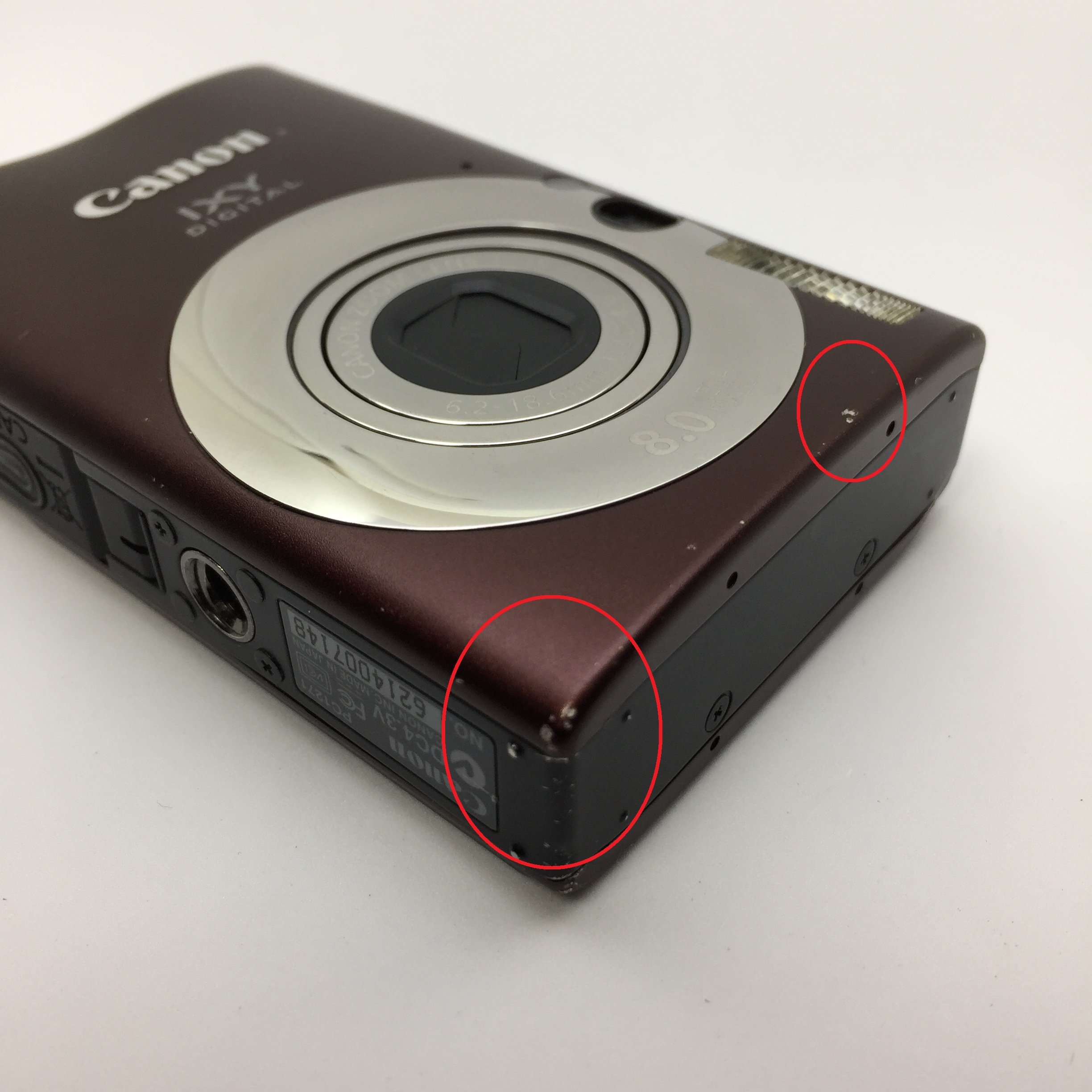 Amazon | Canon デジタルカメラ IXY (イクシ) DIGITAL 20 IS(ブラウン