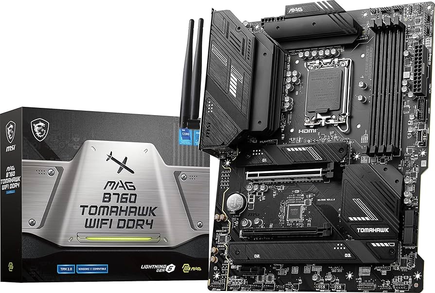 Amazon.com: MSI MAG B760 Tomahawk WiFi DDR4 Gaming Motherboard