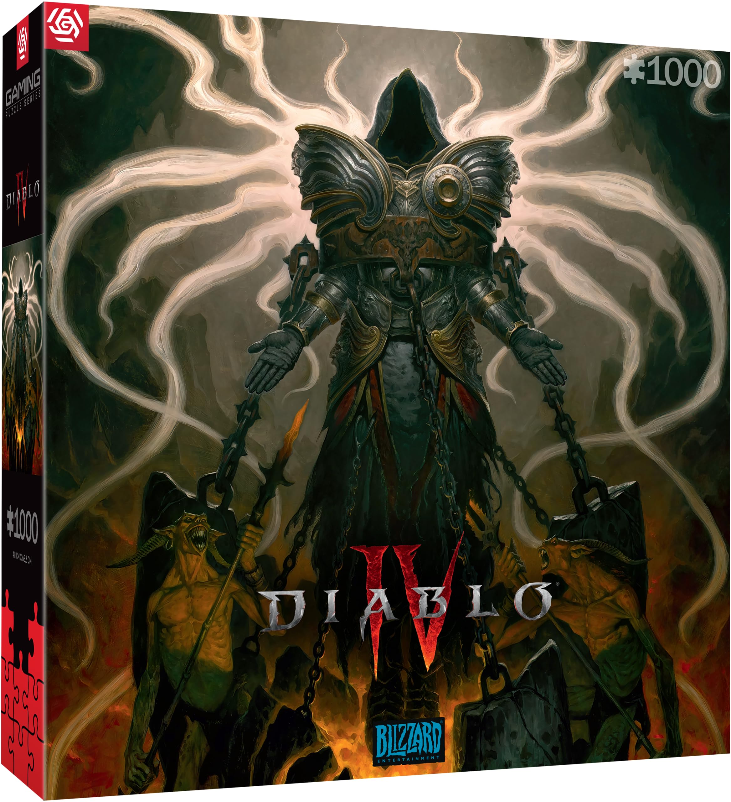 Amazon.com: Diablo IV Inarius Gaming Jigsaw Puzzle, 1000 Piece