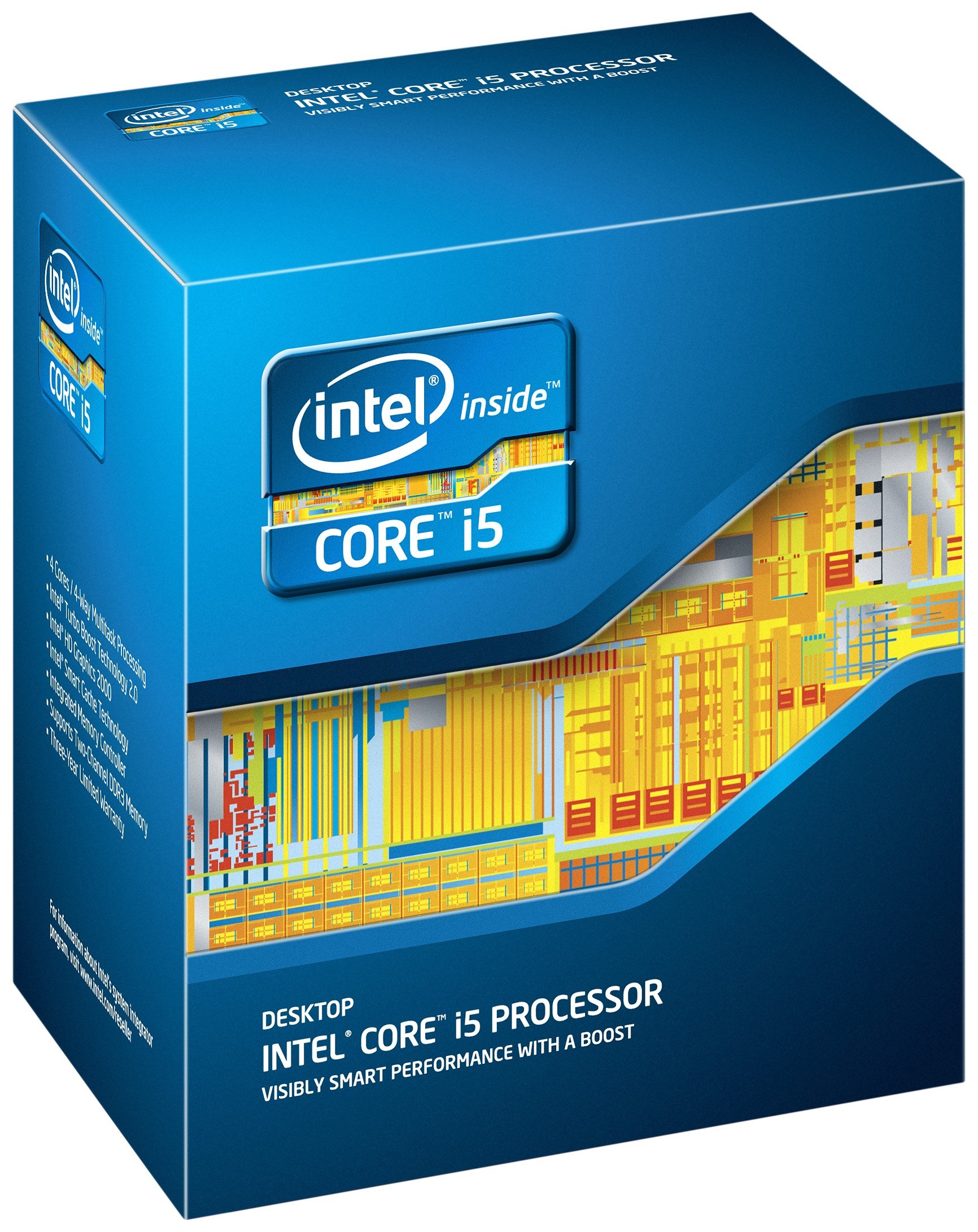 Amazon.com: Intel I5-2500 Processor 3.3GHz BX80623I52500 : Electronics