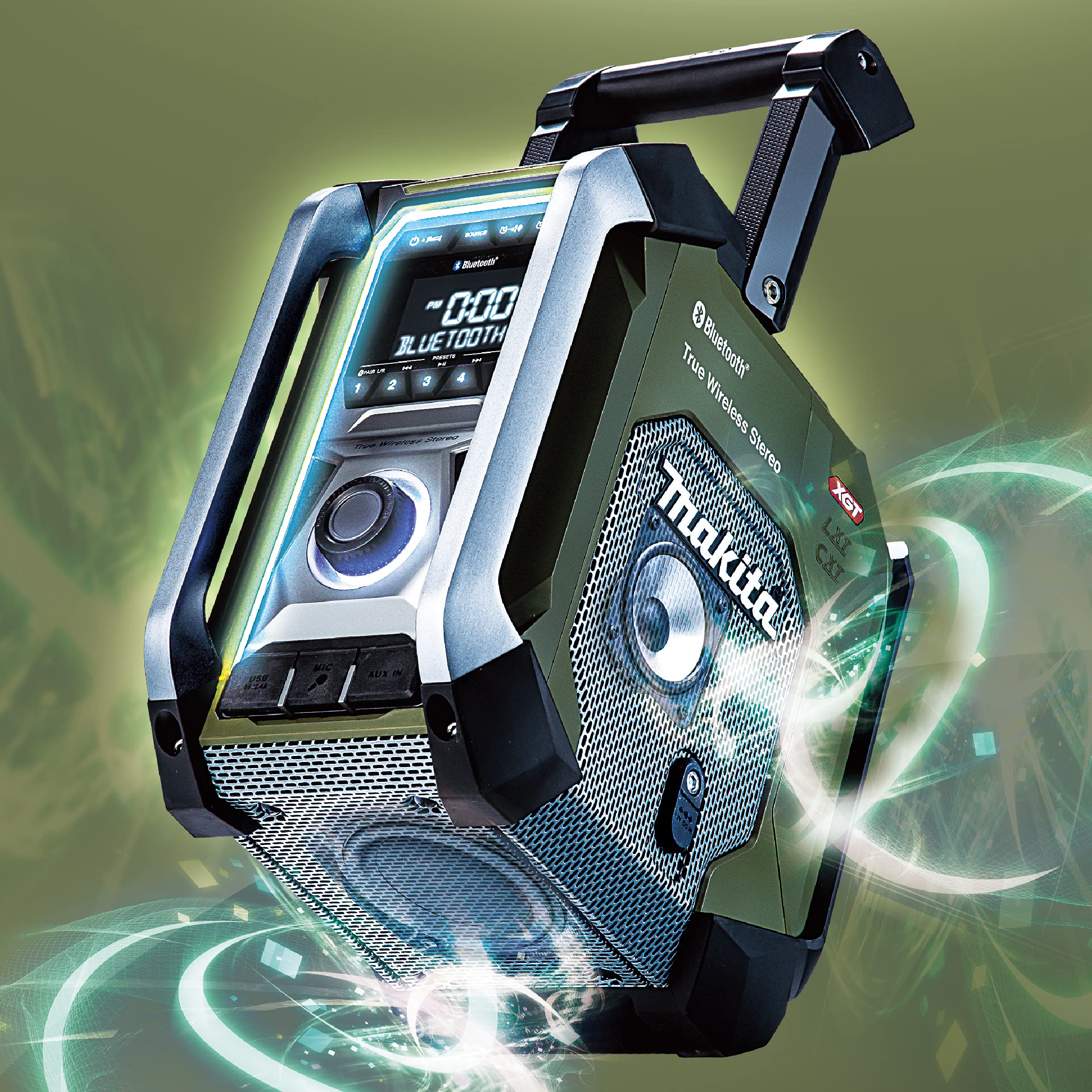 Amazon | マキタ(Makita) 充電式ラジオ（青） 40Vmax 本体のみ