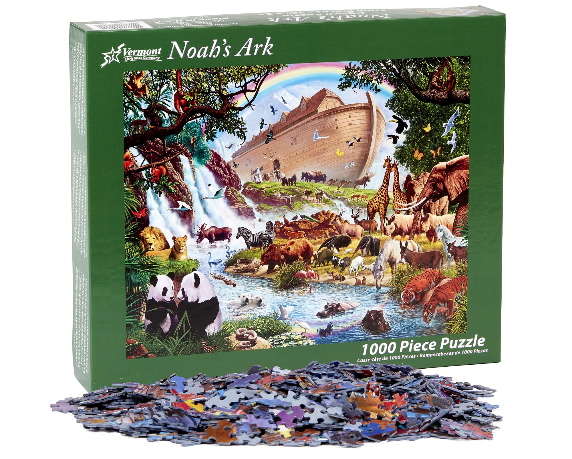 Amazon.co.jp: Vermont Christmas Company ノアの箱舟 ジグソーパズル