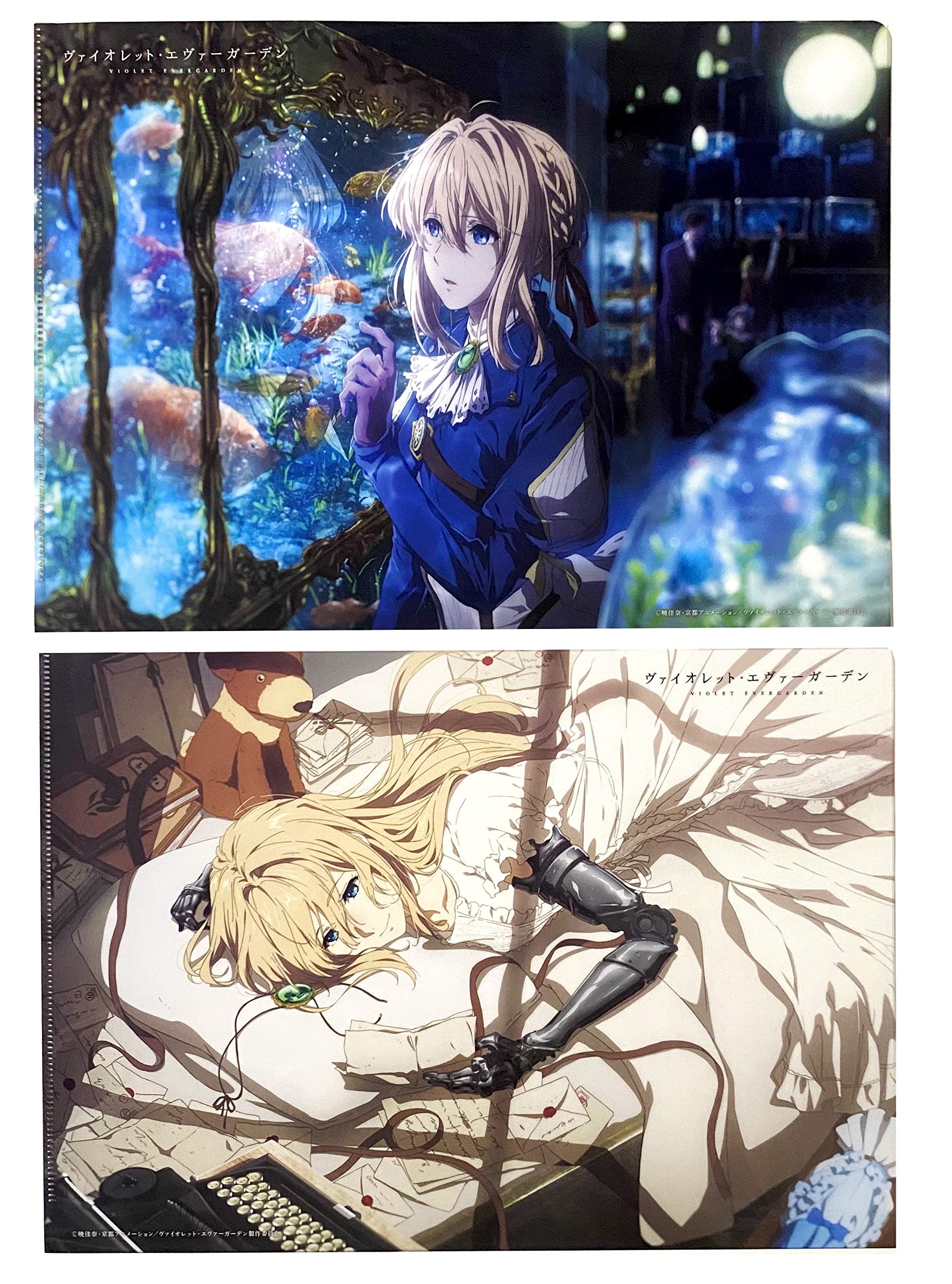 Amazon | ヴァイオレット・エヴァーガーデン クリアファイルセット