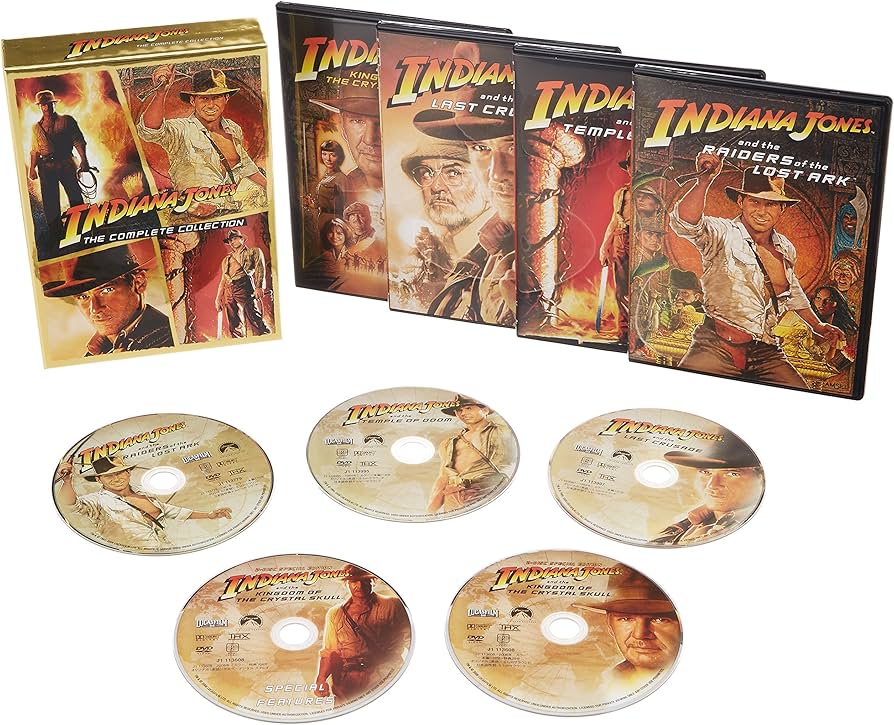 Amazon.co.jp: インディ・ジョーンズ コンプリート・コレクション [DVD