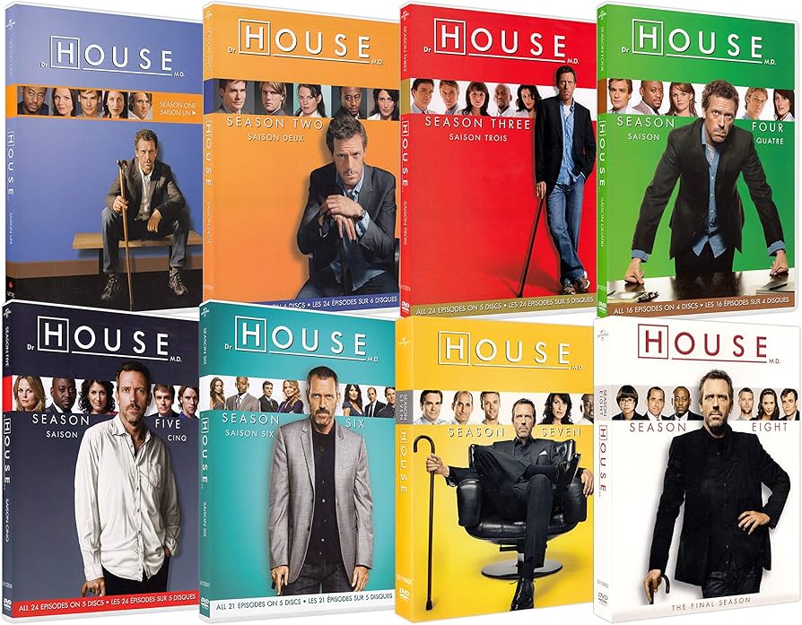 Amazon.com: House, M.D. (The Complete Series Seasons 1-8) : Hugh