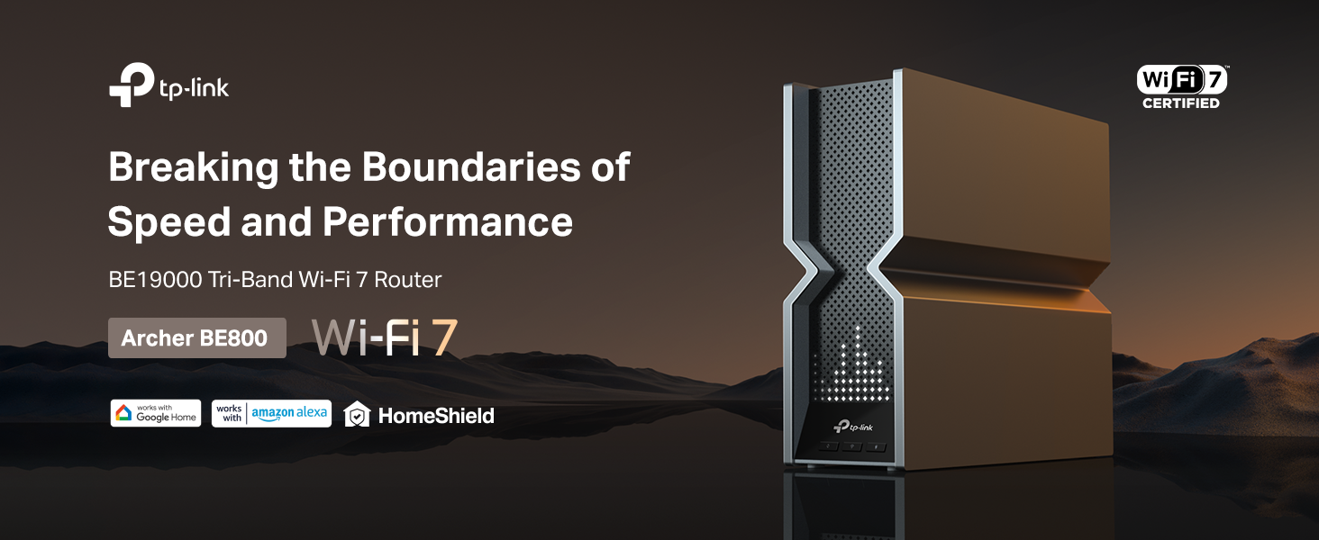 Amazon.com: TP-Link Tri-Band BE19000 WiFi 7 Router (Archer BE800