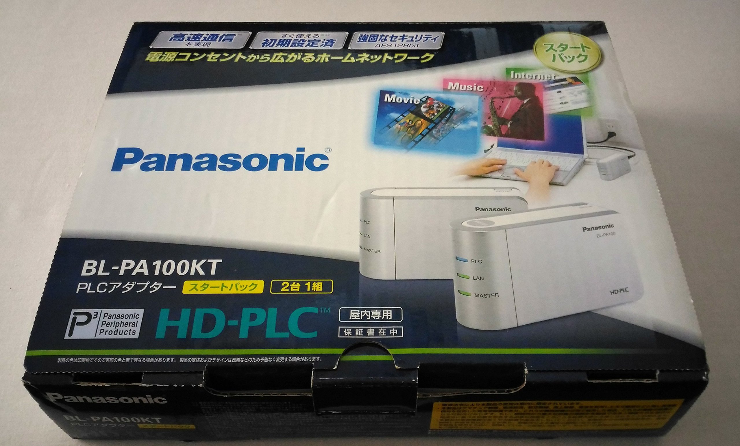 Amazon | パナソニック PLCアダプター スタートパック BL-PA100KT