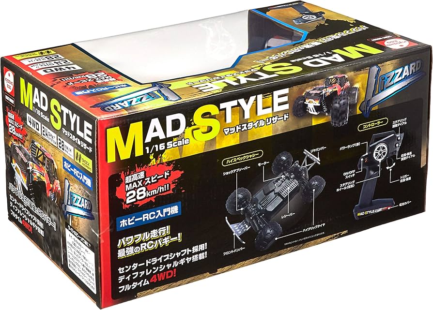Amazon.co.jp: RC1/16 Scale Mad Style Series Lizard : Toys & Games