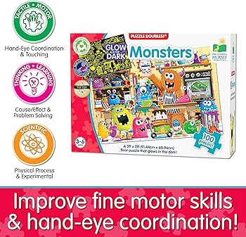 Amazon.com: Learning Journey International Puzzle Doubles Glow in