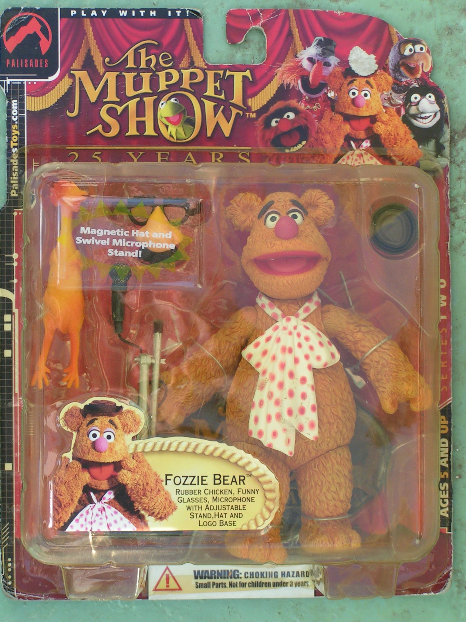 Amazon.com: Muppets Show Series #2 Action Figure - Fozzie : Toys