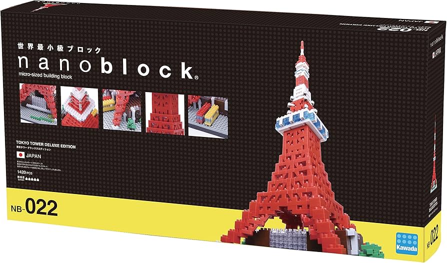 Amazon.co.jp: カワダ(Kawada) ナノブロック 東京タワー デラックス