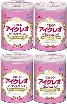 Amazon.co.jp: 【旧品】アイクレオ バランスミルク 800g×4缶 粉ミルク