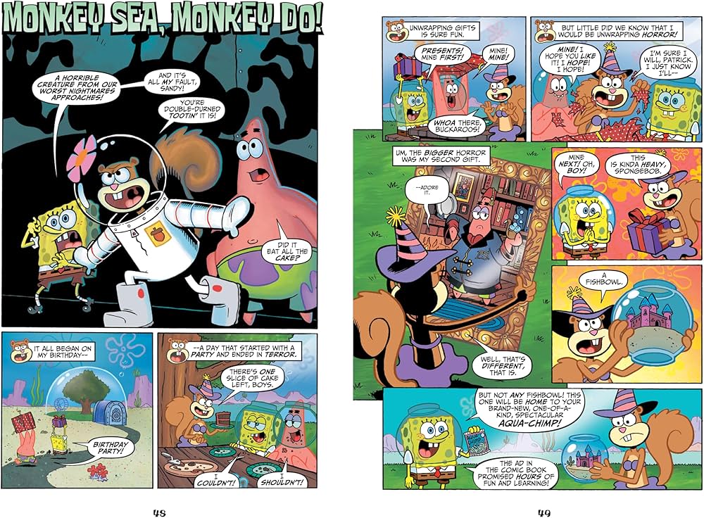Amazon.com: SpongeBob Comics: Book 1: Silly Sea Stories