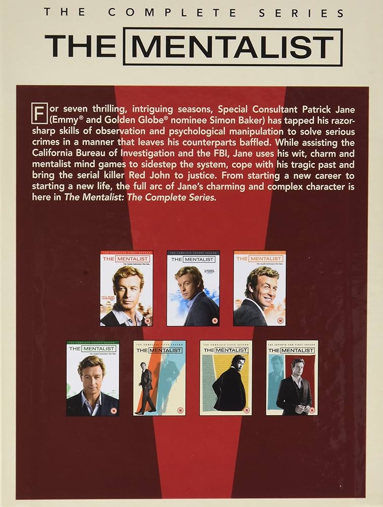 Amazon.com: The Mentalist - Season 1-7 [DVD] [2015] : Movies & TV