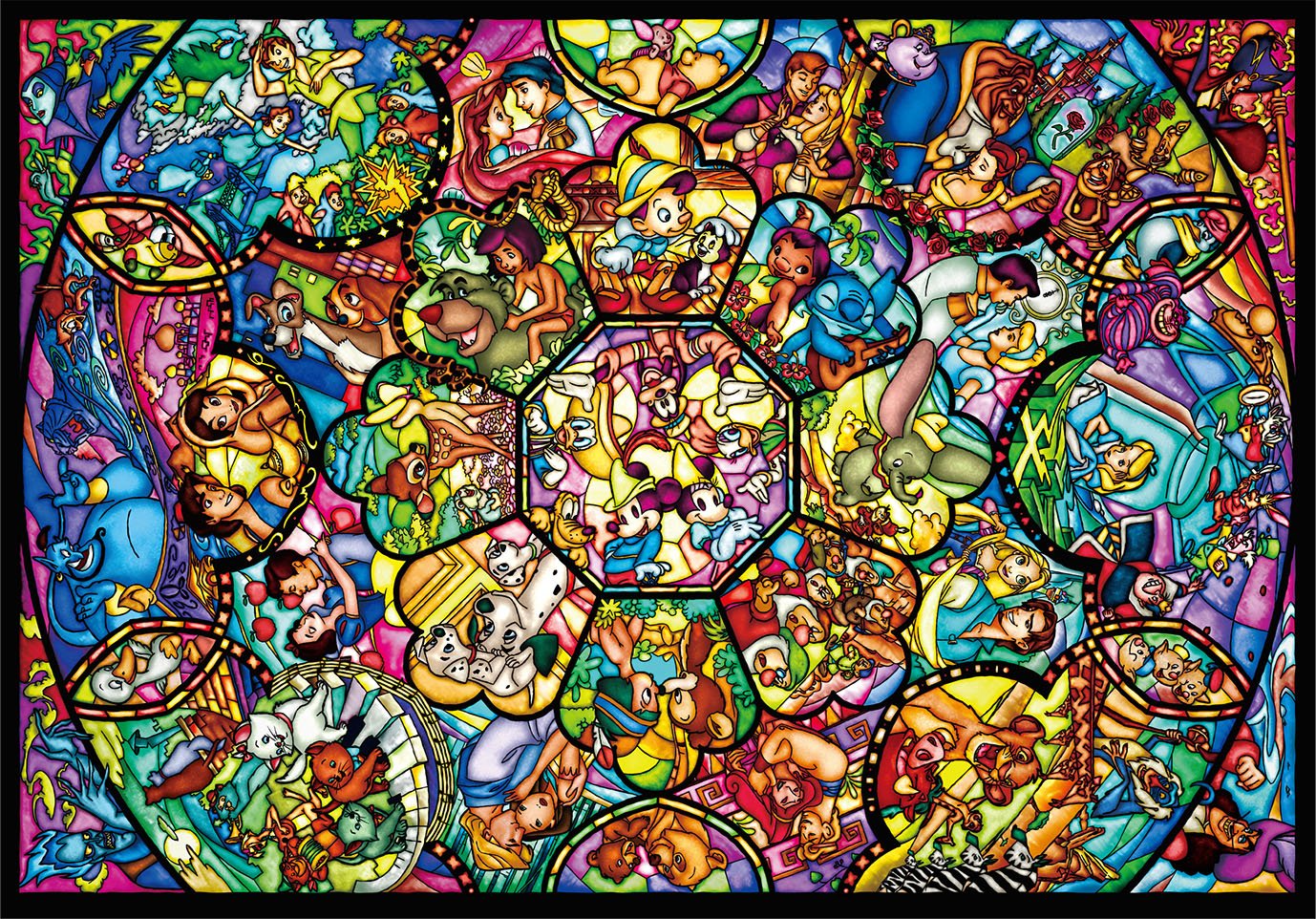 Amazon.co.jp: 4000ピース ジグソーパズル ディズニー オールスター